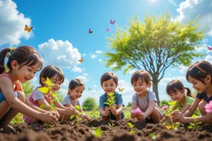 شعر کودکانه روز درختکاری | زیباترین اشعار برای کودکان