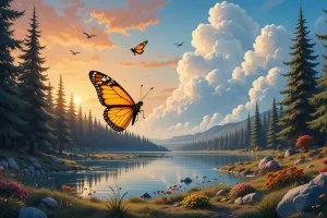 قصه جذاب پروانه ای که مسیرش را گم کرد برای کودکان