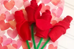 آموزش ساخت کاردستی گل رز با نمد