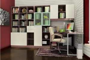 کتابخانه میز تحریر دار دانش آموزی: راهکاری ایده آل برای نظم و تمرکز