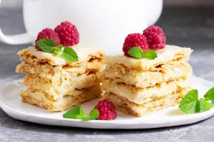 تا حالا شیرینی ناپلئونی به این قشنگی دیده بودی ؟