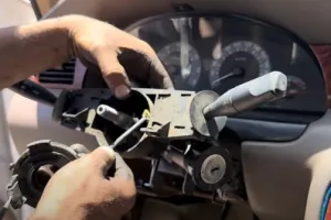 آموزش نحوه تعویض تلسکوپی فرمان پژو / فیلم