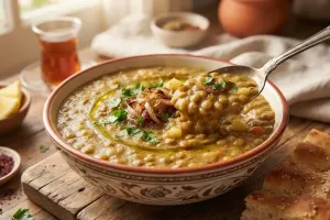 نحوه پخت عدسی خوشمزه و لعابدار رستورانی؛ راز تهیه عدسی رستورانی در خانه