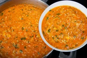 راز سوپ جو رستورانی لعابدار و خوشمزه با مرغ فاش شد!