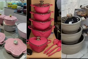 سرویس قابلمه چدن رنگی ۲۵ مدل جذاب برای آشپزی حرفه ای و روزمره