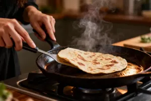 طرز تهیه نان لواش خانگی؛ نان نازک، نرم و خوشمزه بدون نیاز به تجهیزات نانوایی