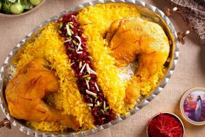 باسترما پلو با ران مرغ؛ یک پلوی اعیانی و خوش عطر برای مهمانی
