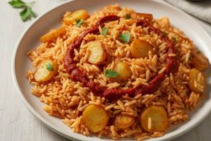 دمپختک گوجه و سیب زمینی به سبک مادربزرگ ها؛ یک غذای ساده و نوستالژیک برای روزهای خوشمزه!