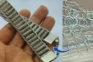 دستبند نقره دست ساز | آموزش ساخت جواهرات آسان!