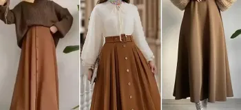 لباس قهوه‌ ای را با چه رنگی ست کنیم؟