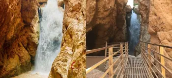 آبشار مجن شاهرود کجاست ؟