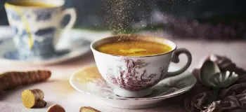 قهوه زردچوبه نوشیدنی سالم با خواص ضدالتهابی
