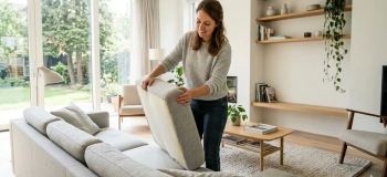 چگونه فرورفتگی مبل را تعمیر کنیم؟