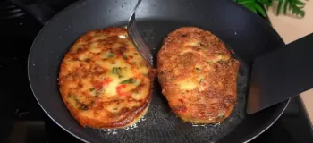 طرز تهیه کوکو سبزیجات بدون تخم مرغ برای ۴ نفر