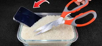 تیز کردن چاقو آشپزخانه / احیا و تعمیر موبایل با برنج