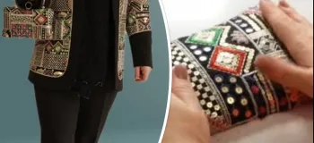 آموزش ساخت کیف مجلسی از پارچه‌ های اضافی