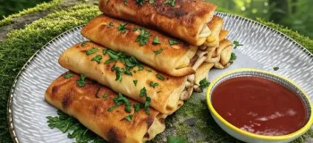 بلینچیک پنکیک ارمنی / نازک و خوشمزه پرشده با سبزیجات