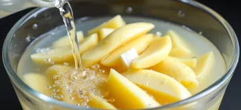 دیگه سیب زمینی سرخ نکن / طرز تهیه سیب زمینی سرخ شده فرانسوی با آب بدون نیاز به روغن