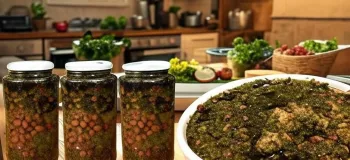 طرز تهیه کنسرو قورمه سبزی / روش آسان، قورمه سبزی خوشمزه و استریل شده