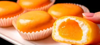 طرز تهیه موچی کم کالری با پرتقال و شیر برای کاهش وزن