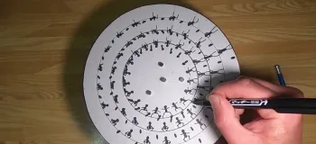 آموزش قدم به قدم نقاشی متحرک : کوهنوردی آدمک ها