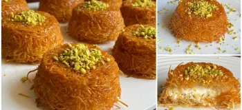 طرز تهیه کنافه ترکی دسر خوشمزه و مجلسی
