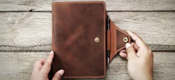 آموزش قدم به قدم دوخت کیف چرمی بسیار زیبا در خانه