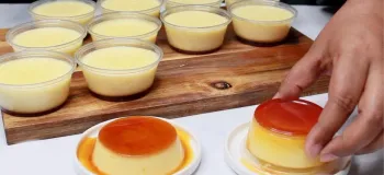 طرز تهیه پودینگ کاراملی بدون نیاز به فر فقط با ۳ ماده