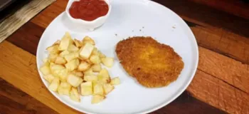 طرز تهیه شنیتسل مرغ ترد، بدون نیاز به تخم مرغ و آرد