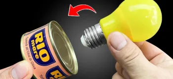 یک قوطی تن ماهی معمولی را به یک چراغ LED خیره کننده تبدیل کنید