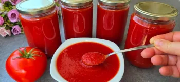 طرز تهیه رب گوجه خانگی و سالم / روش طبیعی برای نگهداری از رب گوجه به مدت طولانی