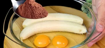 طرز تهیه دسر موز فقط با ۳ ماده اولیه بدون نیاز به شکر و آرد