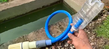 آموزش کامل پمپاژ آب بدون برق با روش ساده و کم هزینه