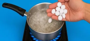 نفتالین را بجوشانید / ترفندی فانتزی و غیر معمول با نفتالین
