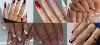ایده های ساده و زیبا برای فرنچ ناخن دست و پا