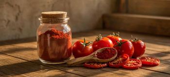 طرز تهیه پودر گوجه خانگی با ماندگاری بالا و طعم طبیعی