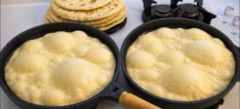 طرز تهیه نان سیب زمینی تابه ای خوشمزه و آسان