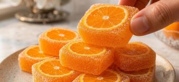 طرز تهیه پاستیل میوه ای در ۵ دقیقه / فقط با چند ماده اولیه