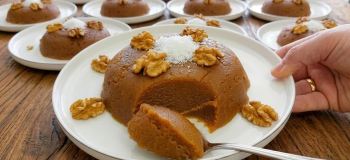 طرز تهیه حلوا شیر خامه ای با تکنیک اضافه کردن شکر در آخر