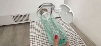 بهترین روش جرم گیری ماشین لباسشویی با بطری پلاستیکی