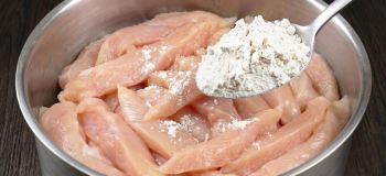 طرز تهیه فیله سوخاری : بهترین روش پولکی کردن فیله مرغ