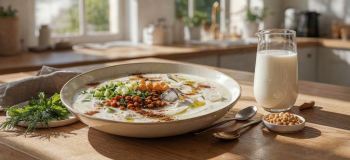 طرز تهیه آش یخ غذای سنتی تبریز