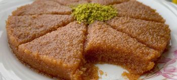 طرز تهیه حلوای ترکیه ای سریع و آسان ظرف ۱۰ دقیقه