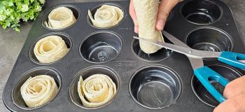 فنگرفود فوق العاده سریع و برشته با نان تورتیلا، ژامبون و پنیر موزارلا