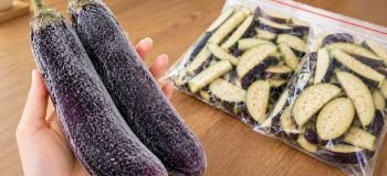 بهترین روش فریز کردن بادمجان بدون تغییر طعم و جذب روغن؛ روش سالم و سریع
