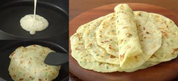 طرز تهیه نان سریع و نرم بدون خمیر مایه در ماهیتابه