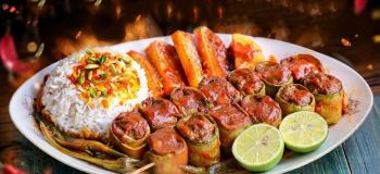 طرز تهیه رول کدو سبز مجلسی با گوشت چرخ کرده؛ غذایی شیک و خوشمزه برای مهمانی