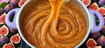 طرز تهیه پودینگ انجیر مجلسی دسری سالم و خوشمزه بدون فر