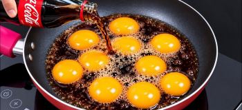 طرز تهیه صبحانه خوشمزه و متفاوت با تخم مرغ و نوشابه