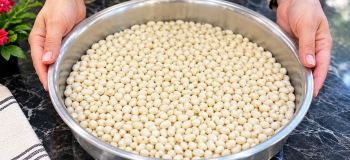 ترفند خیساندن و گرفتن نفخ لوبیا با جوش شیرین برای پخت سریع